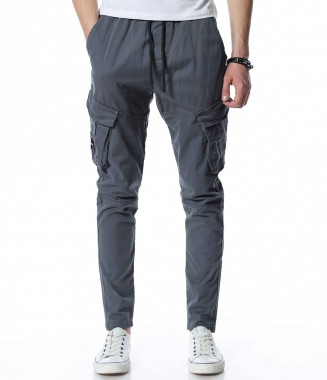 Ежедневен панталон 13431 - Сив