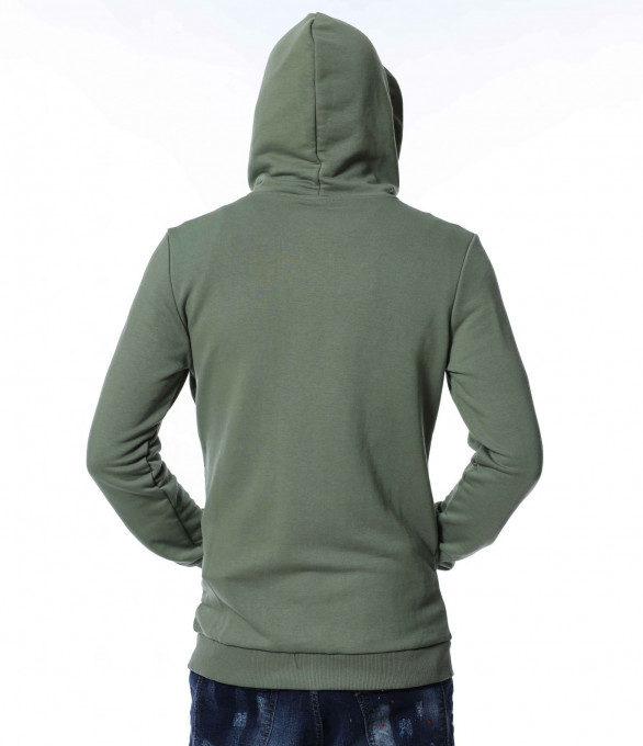 Цветен суичер 13386 - Зелен