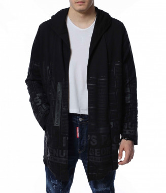 Суичер с издължена кройка...