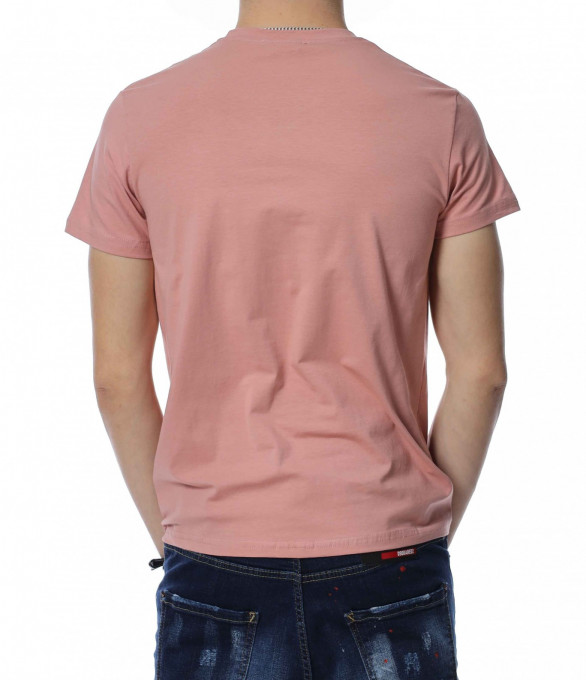 Тениска със щампиран надпис 13405 -...