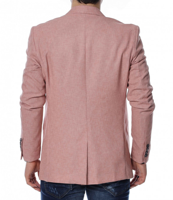 Спортно - елегантно сако 13498 - Розов