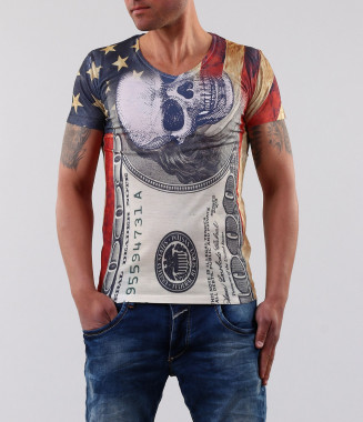 Мъжка интересна тениска