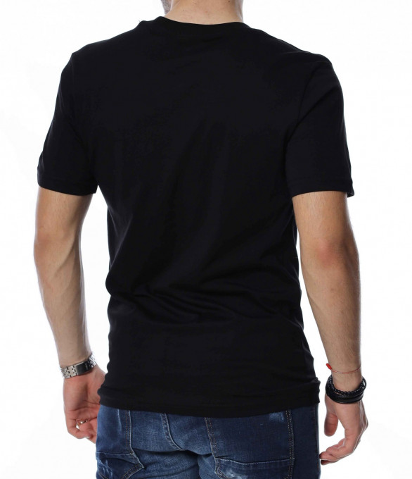 Тениска с щампа и йероглифи 13501 -...