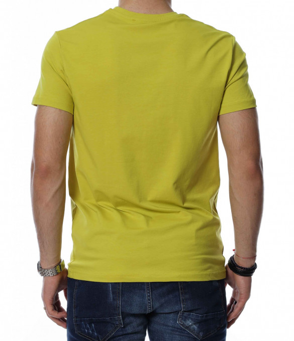 Тениска с апликация и надпис BROOKLYN...