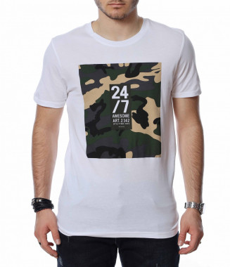 Тениска с military щампа...