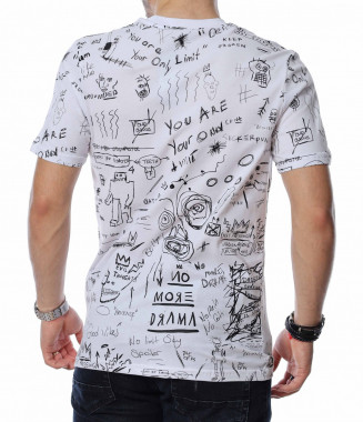 Тениска с нестандартен... 2