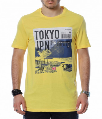 Тениска с надпис TOKYO...
