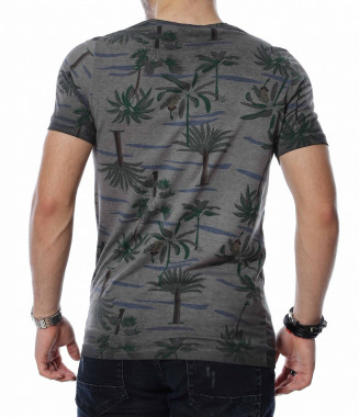 Тениска с флорален десен... 2