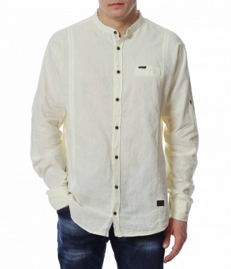 Памучна риза в големи...