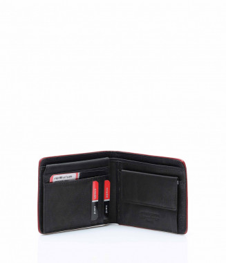 Кожен портфейл 13522 - Червен 2