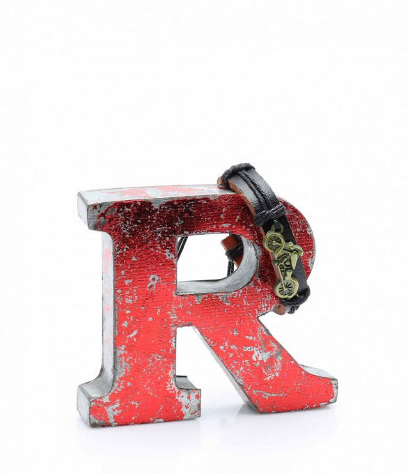 Гривна с декорация MOTOR 13550 - Черен