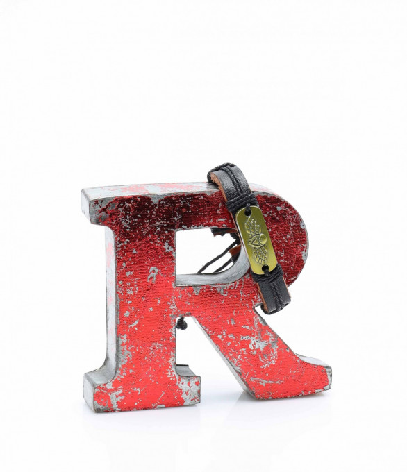 Гривна с декорация Eagle 13556 - Черен