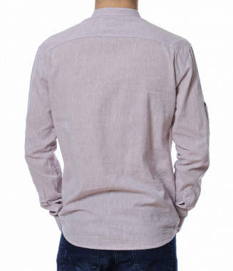 Памучна риза с попска яка... 2