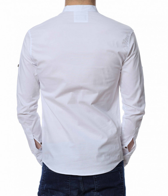 Класическа риза с дълъг ръкав 13482 -...