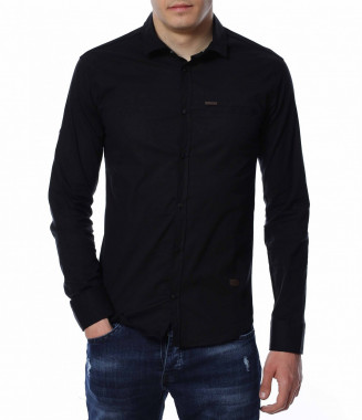 Изискана риза 13478 - Черен