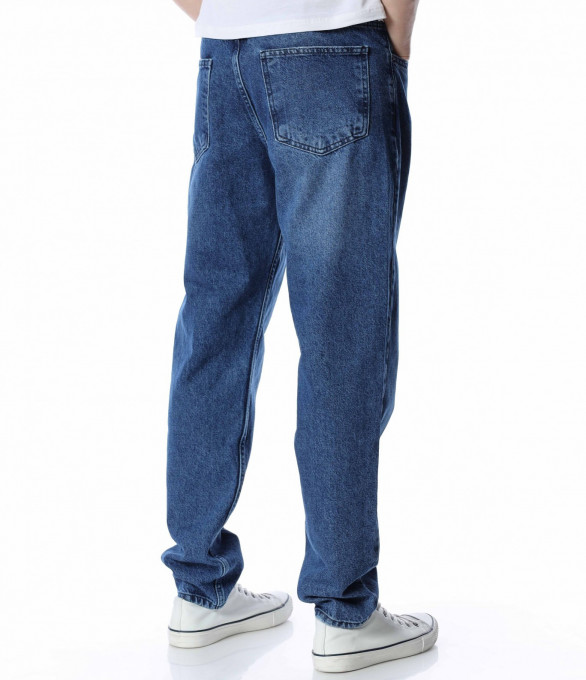 Loose fit дънки 13534 - Син