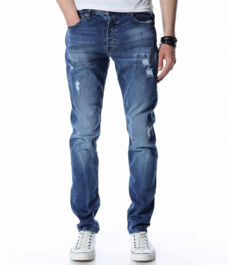 Дънки с накъсан ефект 13533...