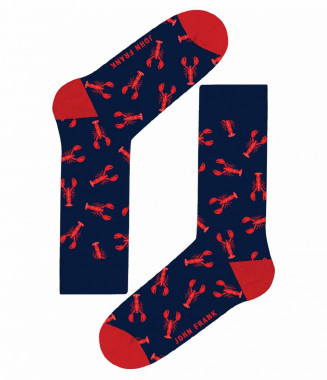 Тъмно сини чорапи с раци... 2