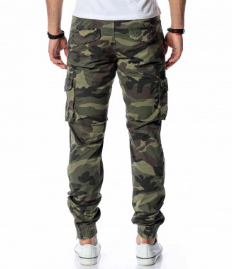Камуфлажен карго панталон... 2