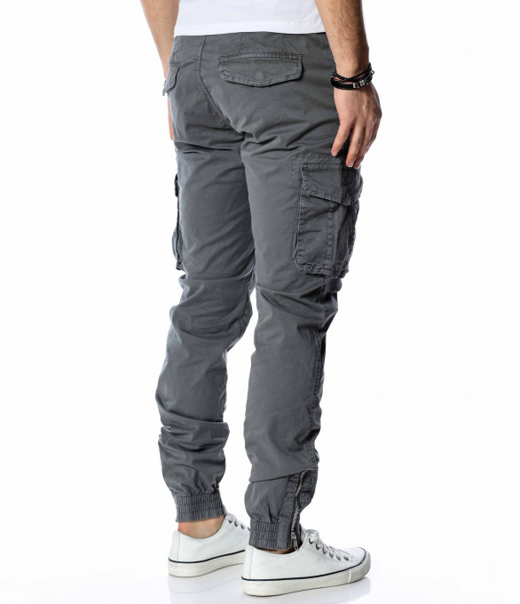 Карго панталон в големи размери 13673...