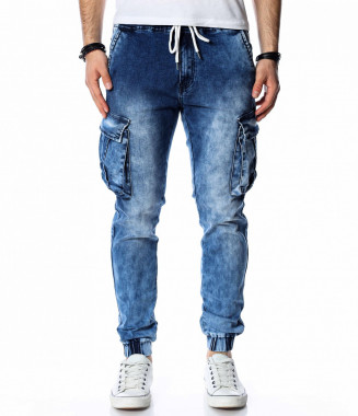 Jogger дънки с големи...