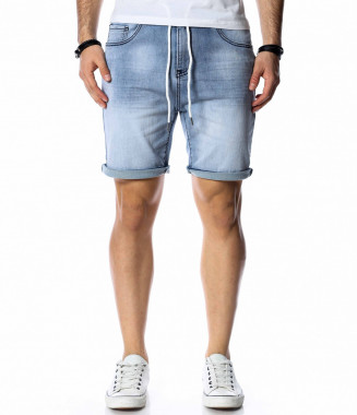 Къси Jogger дънки 13702 -...