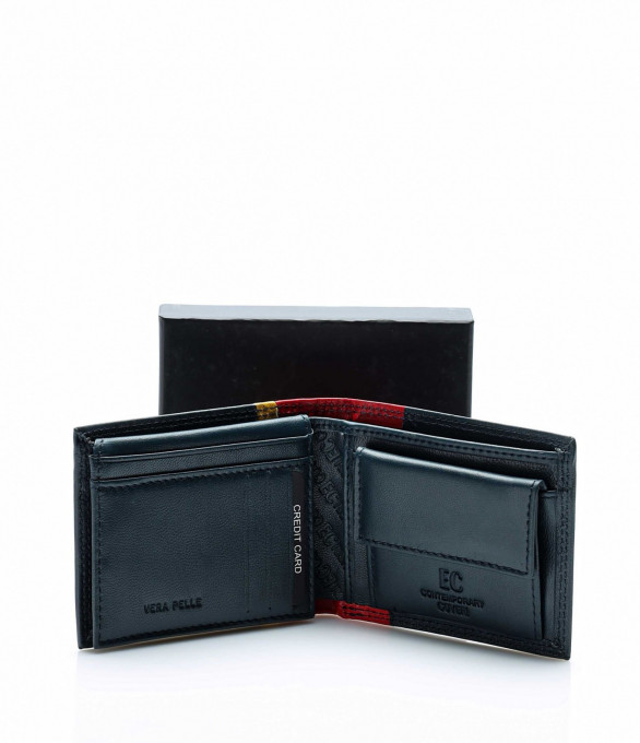 Портфейл с изискан дизайн 13632 - Син