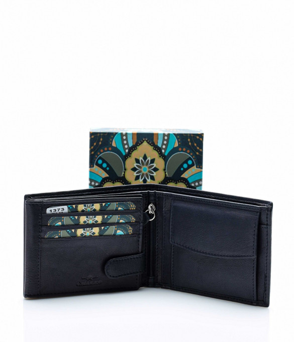 Портфейл с изчистен дизайн 13656 - Син