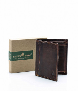 Компактен кожен портфейл...