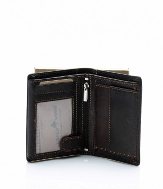 Класен кожен портфейл 13722... 2