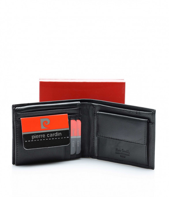 Портмоне с изискан дизайн 13651 - Черен