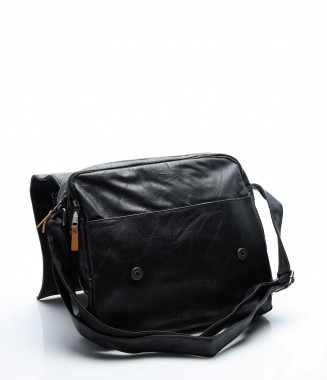 Кожена чанта с кафяви... 2