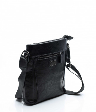 Кожена чанта с цип 13710 -...