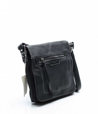 Чанта с ципове 13707 - Черен 2