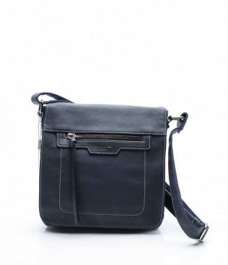 Чанта с ципове 13707 - Син