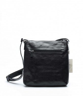 Кожена чанта с ципове 13712... 2