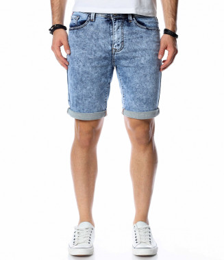 Светлосини къси дънки 13728...