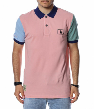 Тениска с яка и различни...