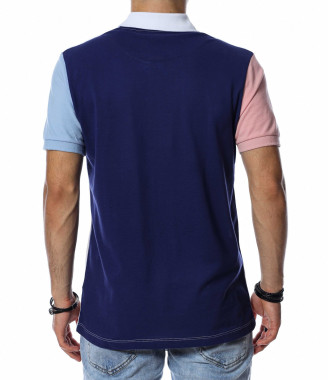 Поло тениска с цветни... 2