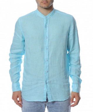 Ленена риза с дълъг ръкав...