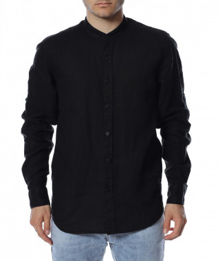 Ленена риза с дълъг ръкав...