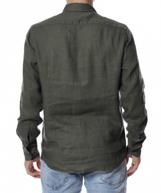 Ленена риза с дълъг ръкав... 2