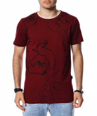 Тениска с арт дизайн 13797...