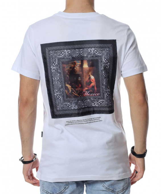 Тениска със забележителна щампа 13795...