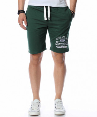 Къси панталони с нашивка и...