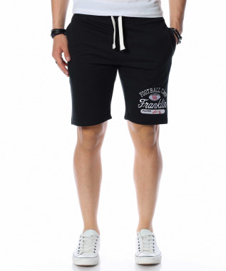 Къси панталони с нашивка и...