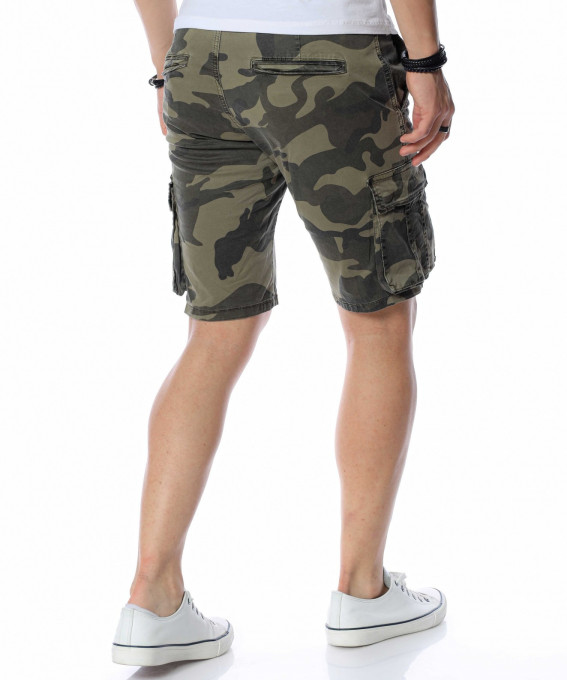 Къси камуфлажни карго панталони 13764...