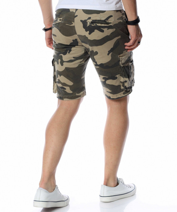 Къси камуфлажни карго панталони 13764...