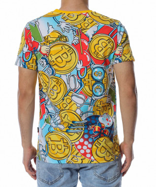 Тениска с цветен дизайн... 2