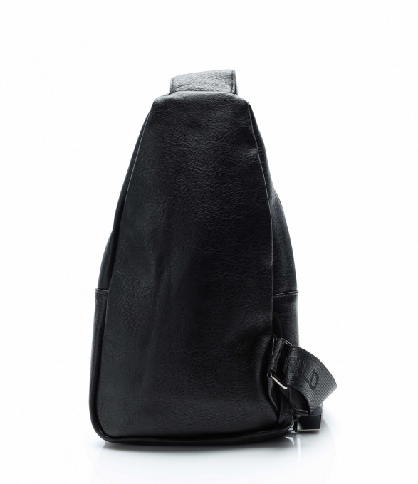 Компактна кожена чанта 13740 - Черен